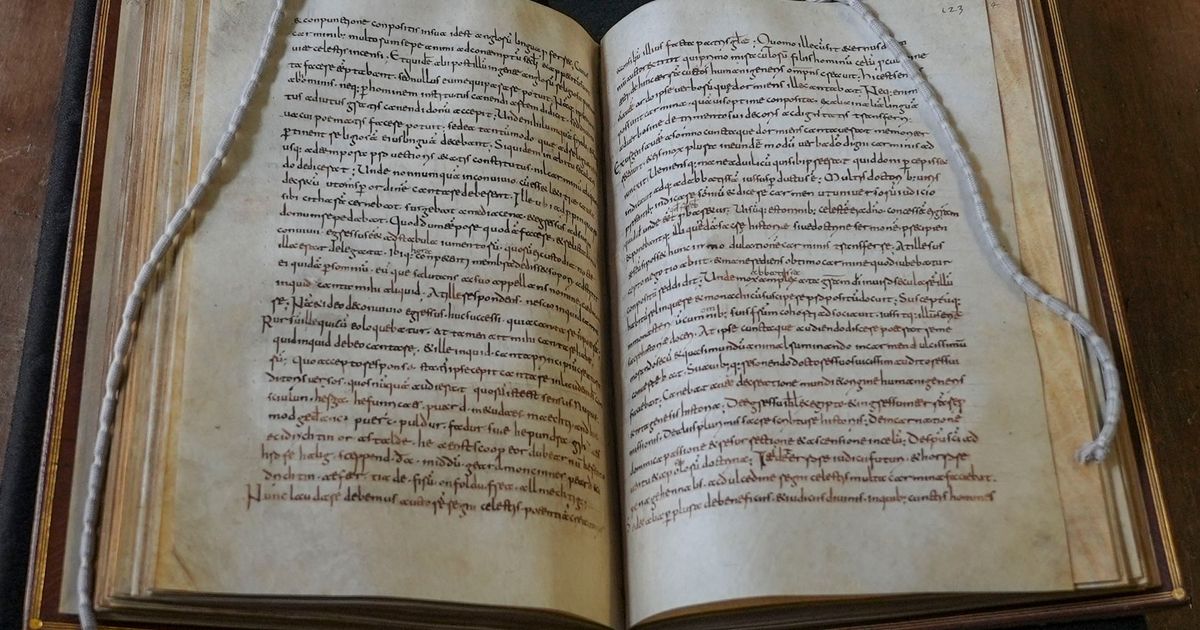A medieval book in Rome has been hiding the oldest English poem