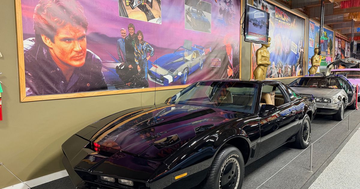 Museum’s ‘Knight Rider’ replica car got a speeding ticket. It hasn’t gone anywhere in years