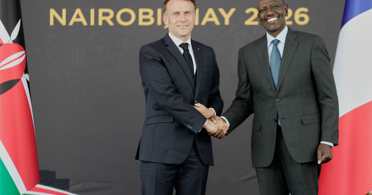 France woos Anglophone Africa at a summit in Kenya
