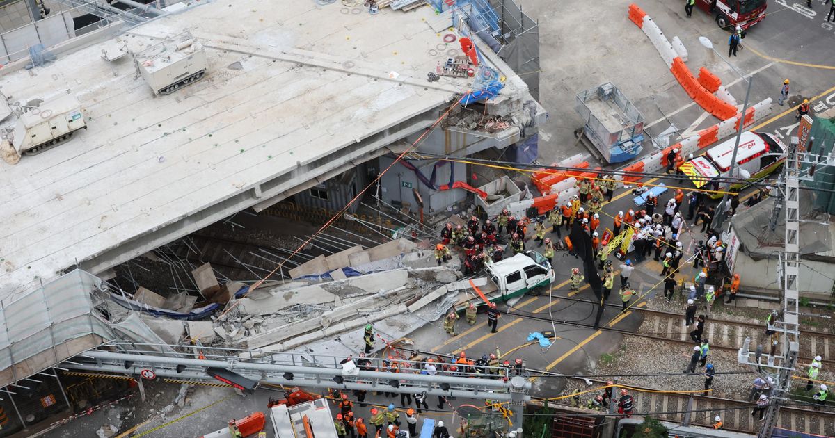 3 dead in South Korea after collapse at overpass demolition site