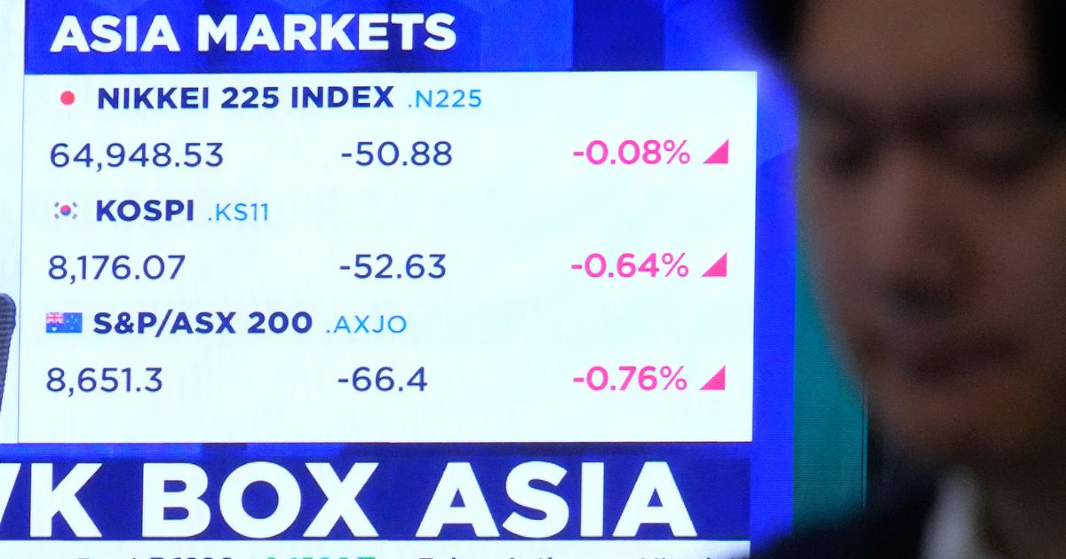 Asian shares decline and oil prices up more than $1 after US strikes on Iran