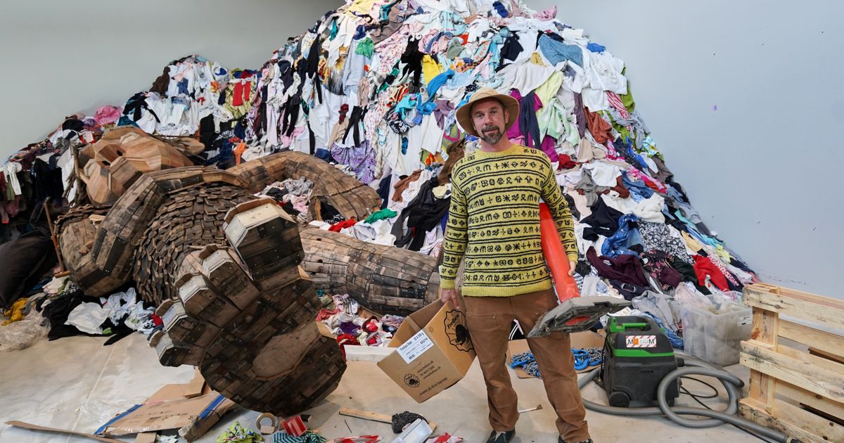The trolls come indoors as a Danish recycling artist stages his first museum exhibit