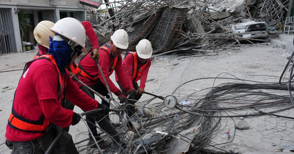 3 dead, 17 mostly workers still missing in collapse of unfinished hotel in Philippines