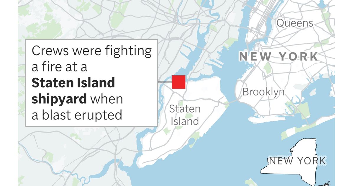 Investigators looking for cause of fatal New York explosion that also wounded over 30 firefighters
