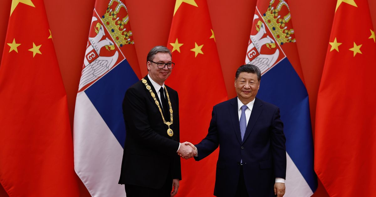 Serbian president deepens ties with China while facing pressure from protests at home