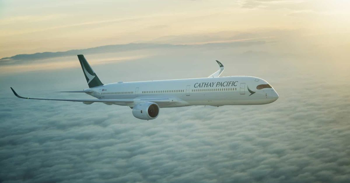 Art is everywhere in Hong Kong, even on the planes