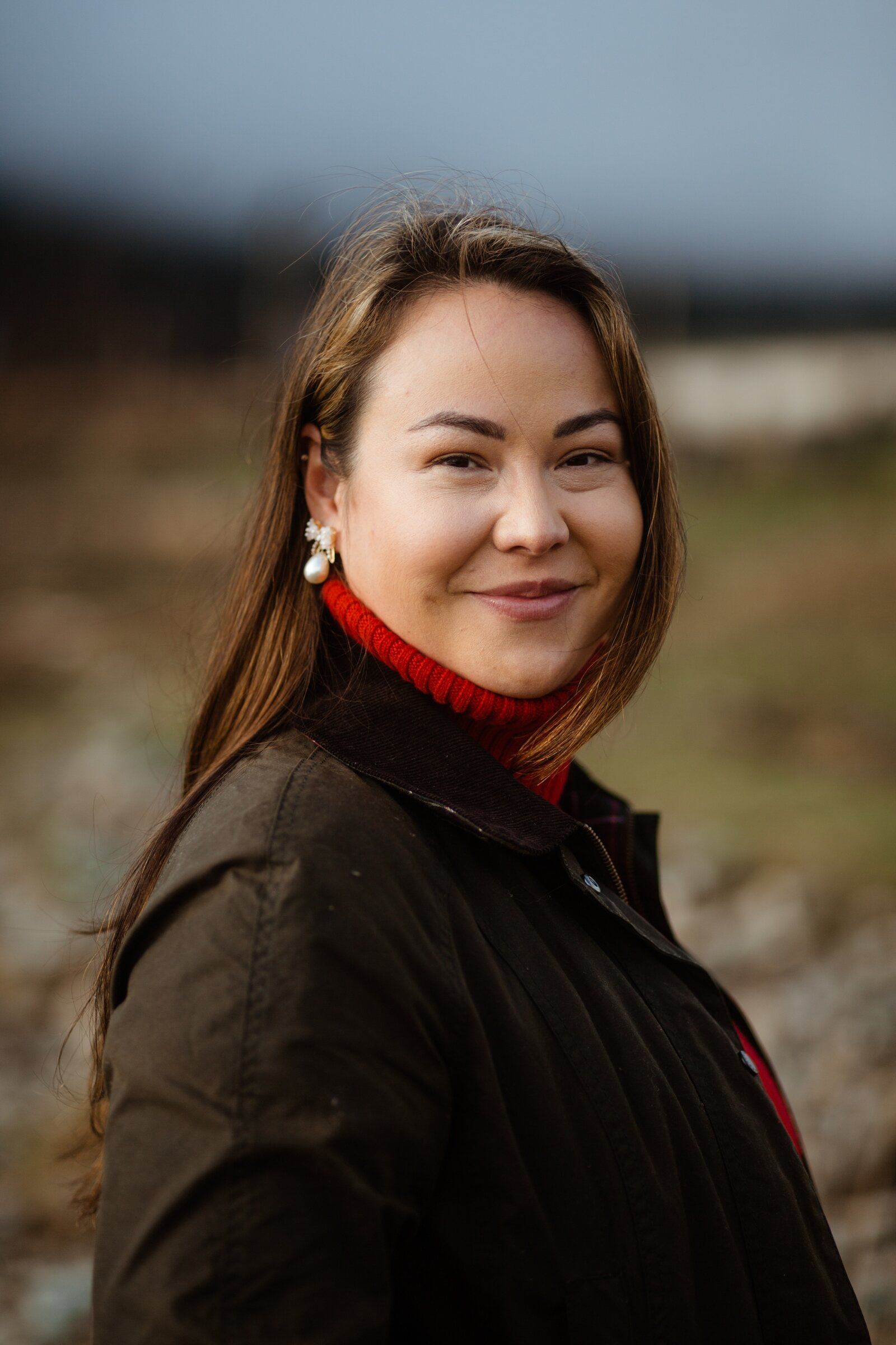 Alison Bremner, who was born and raised in Southeast Alaska and now lives in King County, is the artist behind the limited-edition World Cup SEA26 ORCA transit card design. (Sydney Akagi)