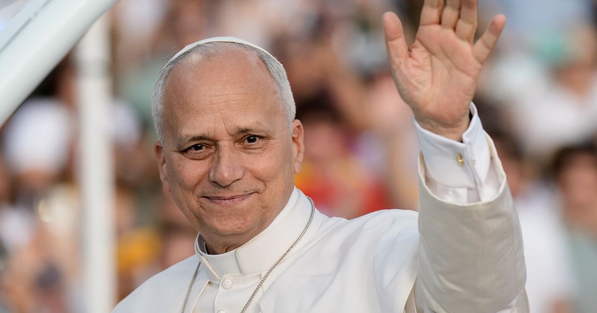 Pope Leo meets Bad Bunny