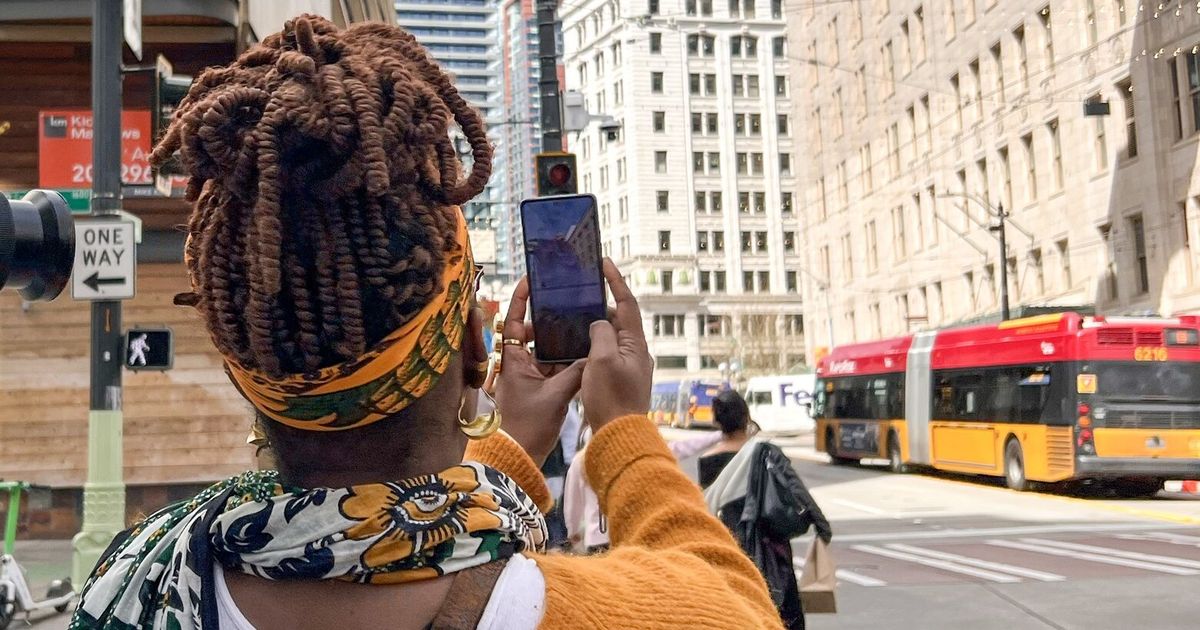 In time for World Cup Seattle, augmented reality art pops up downtown