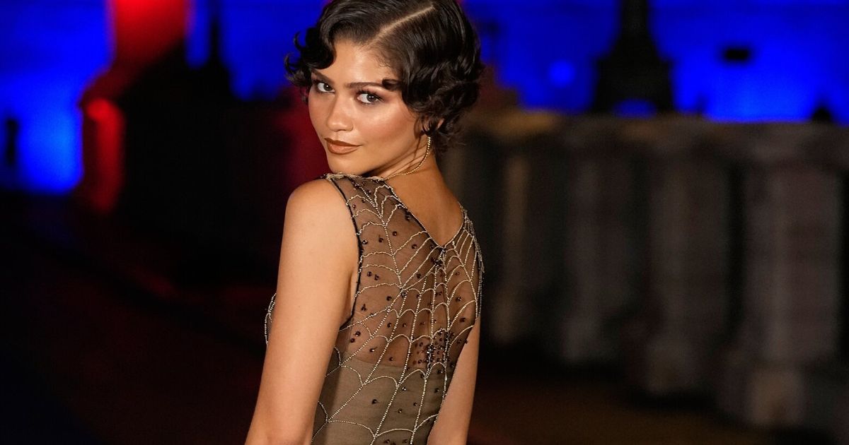Zendaya spins a web of archival fashion in Rome