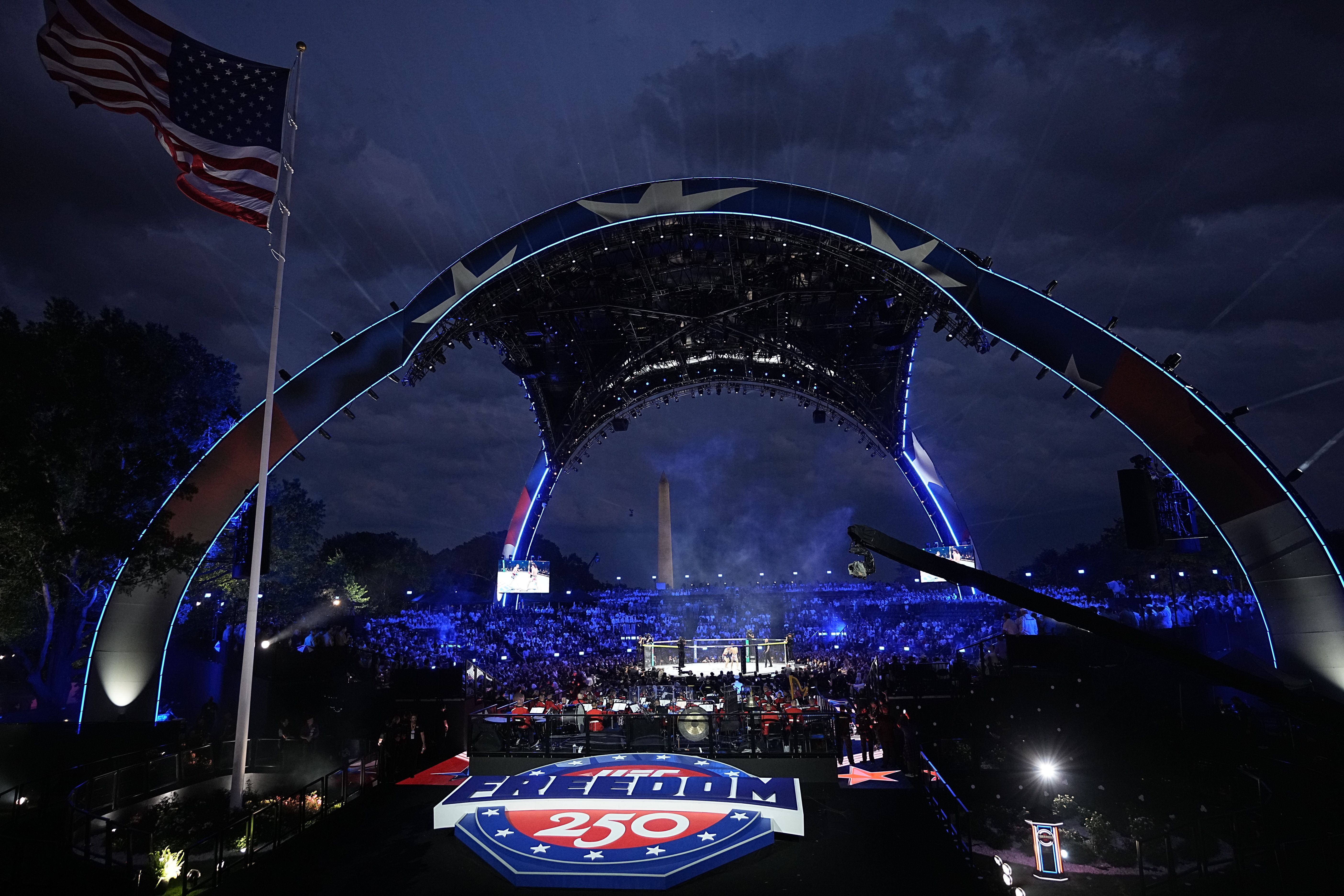 Tone-deaf' to 'very cool': What young men thought of Trump's UFC