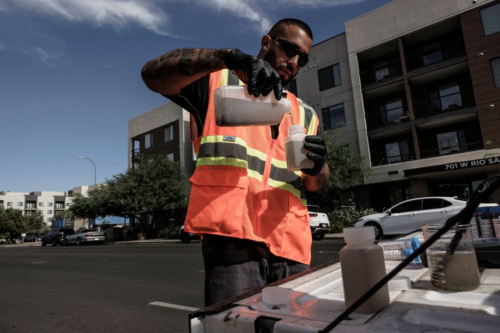 Cities and schools are testing wastewater for illicit drugs