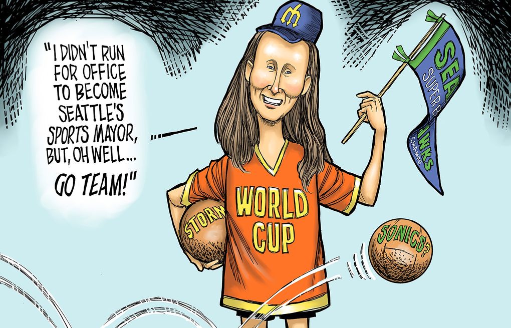 Seattle Mayor Katie Wilson scores as sports fan in chief