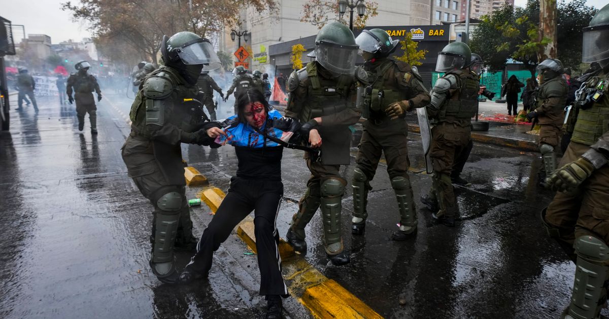 Protesters clash with police in Chile’s capital over President Kast’s education cuts