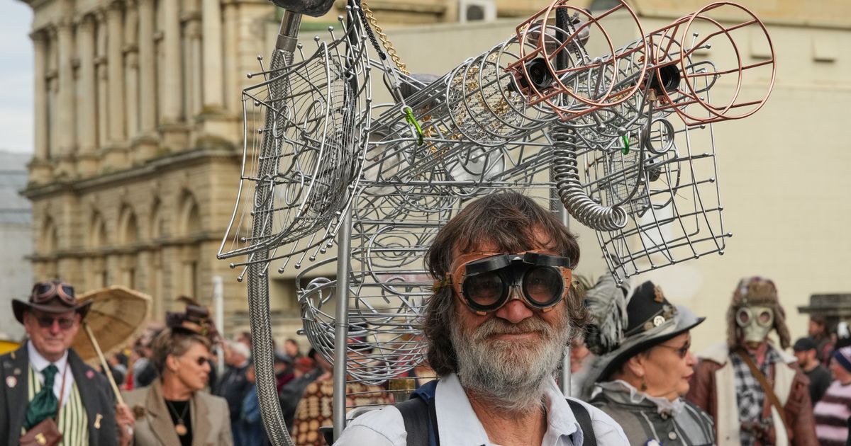 Steampunk festival creates an unlikely capital for Victorian style and sci-fi oddity in New Zealand