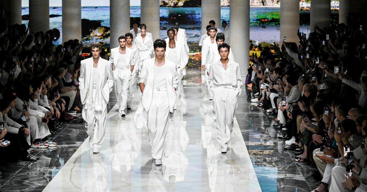 Dolce & Gabbana imagines a Mediterranean escape in menswear built for the heat