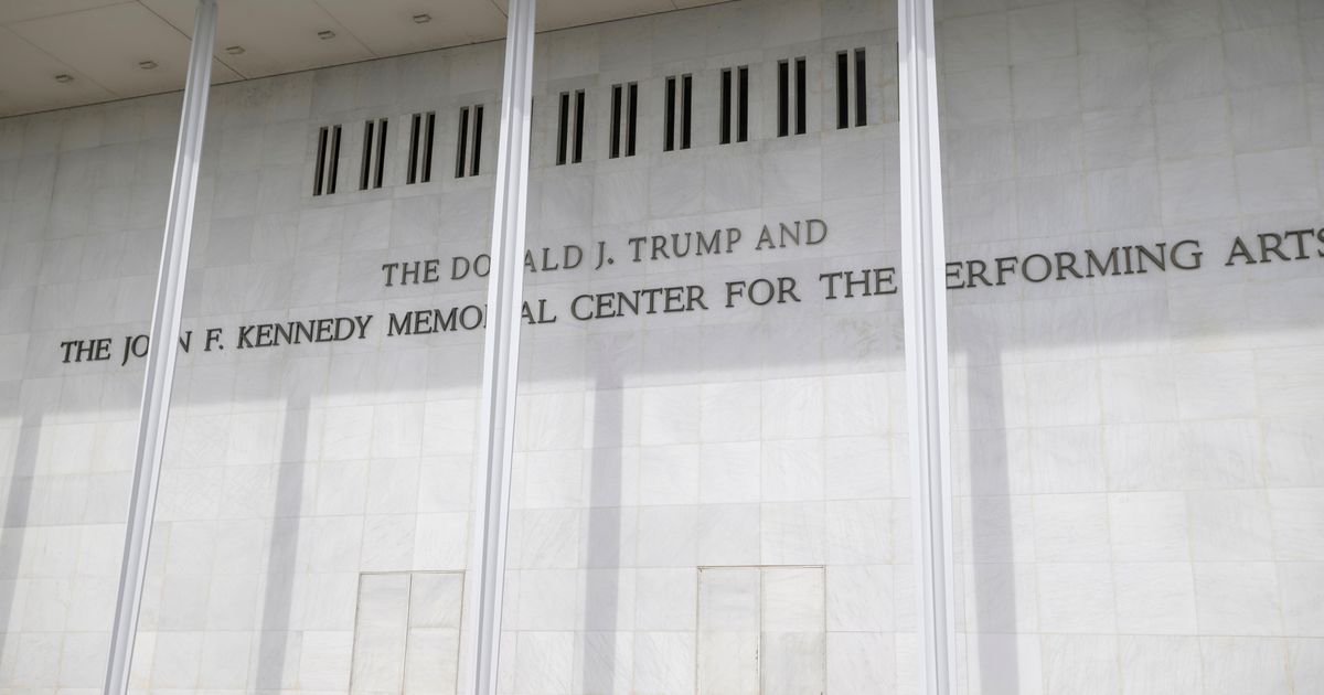 Kennedy Center board seeks pause of ruling ordering removal of Trump’s name by Friday deadline