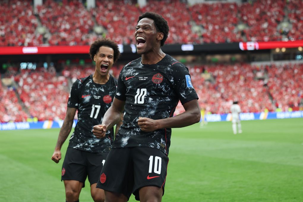 Jonathan David's hat trick propels Canada to its first World Cup win, 6-0 over Qatar | The Seattle Times