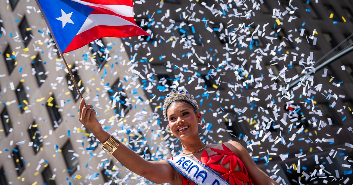 Puerto Rican Day Parade marches through Manhattan with pulsing music and vibrant colors
