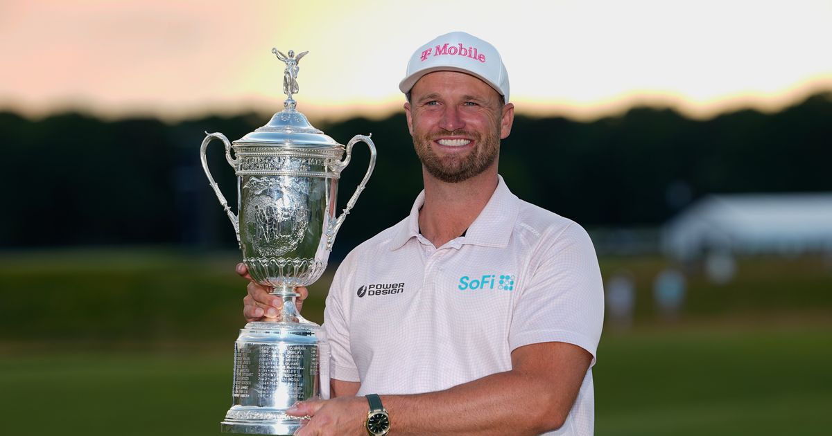 Wyndham Clark avoids record collapse and holds on to win the US Open
