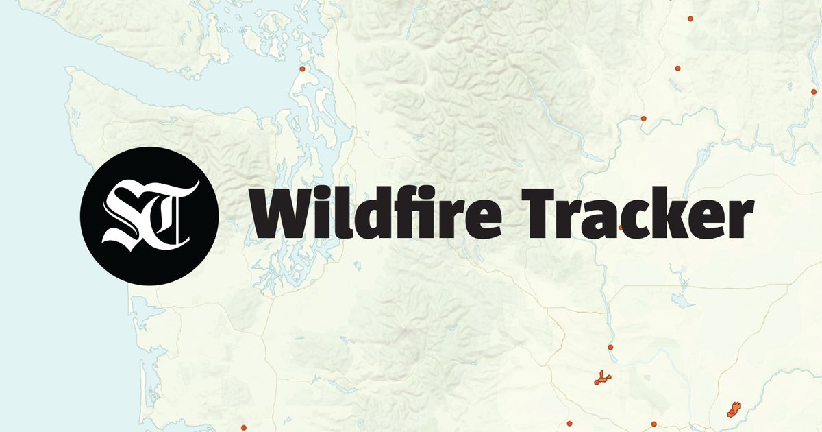 Active wildfires, air quality tracker for Washington, Oregon and the PNW