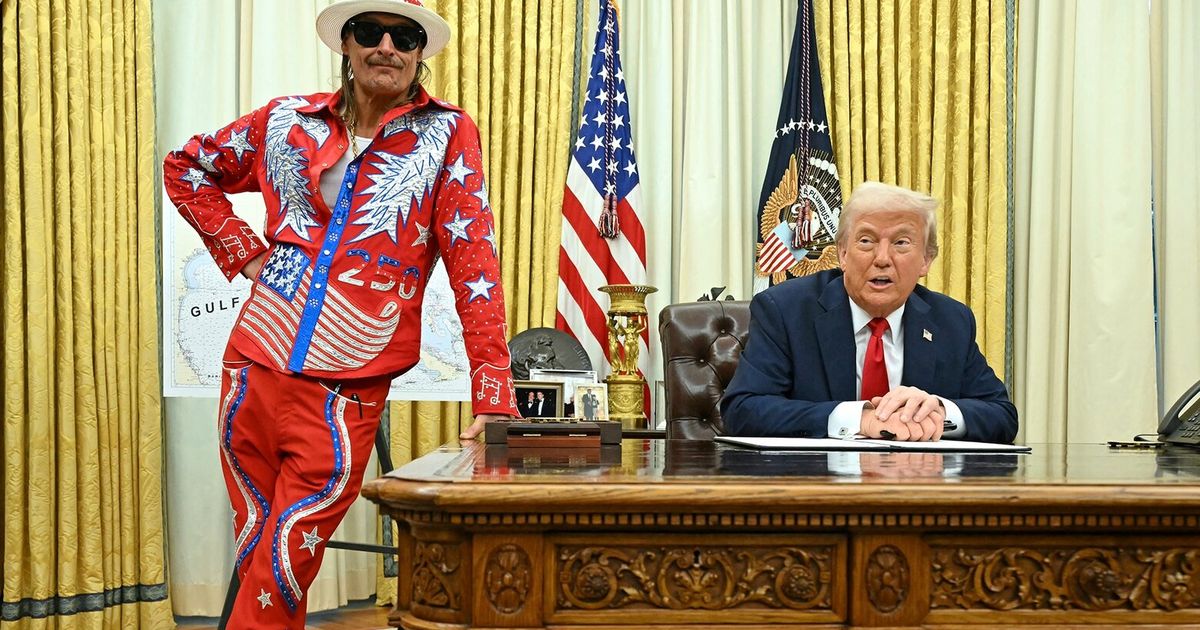 Kid Rock says he calls Trump while drinking late at night