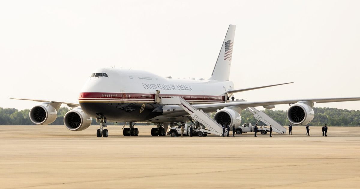 Security precaution led Trump to use old Air Force One in leaving Turkey