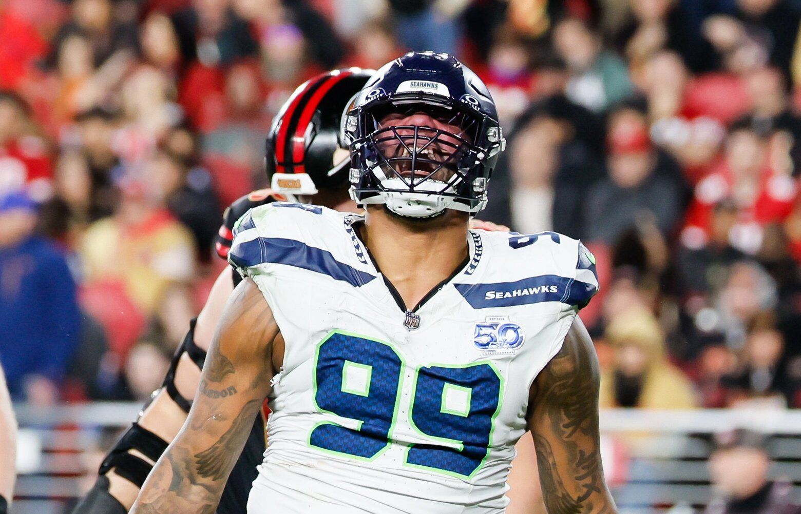 Seahawks' Leonard Williams earns No. 1 spot in ranking of NFL