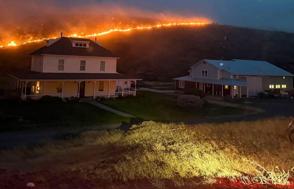 Dozens of wildfires are suddenly burning in Oregon