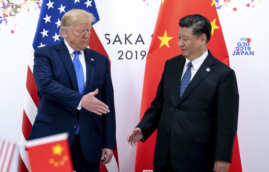 Trump pursues a deeper bond with China's leader, despite hostile speech