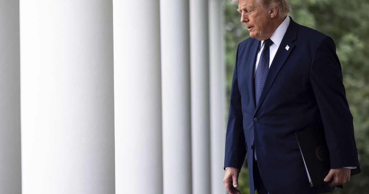 Trump says Iran talks are ongoing, but doesn't think "they're ready yet" to make a deal