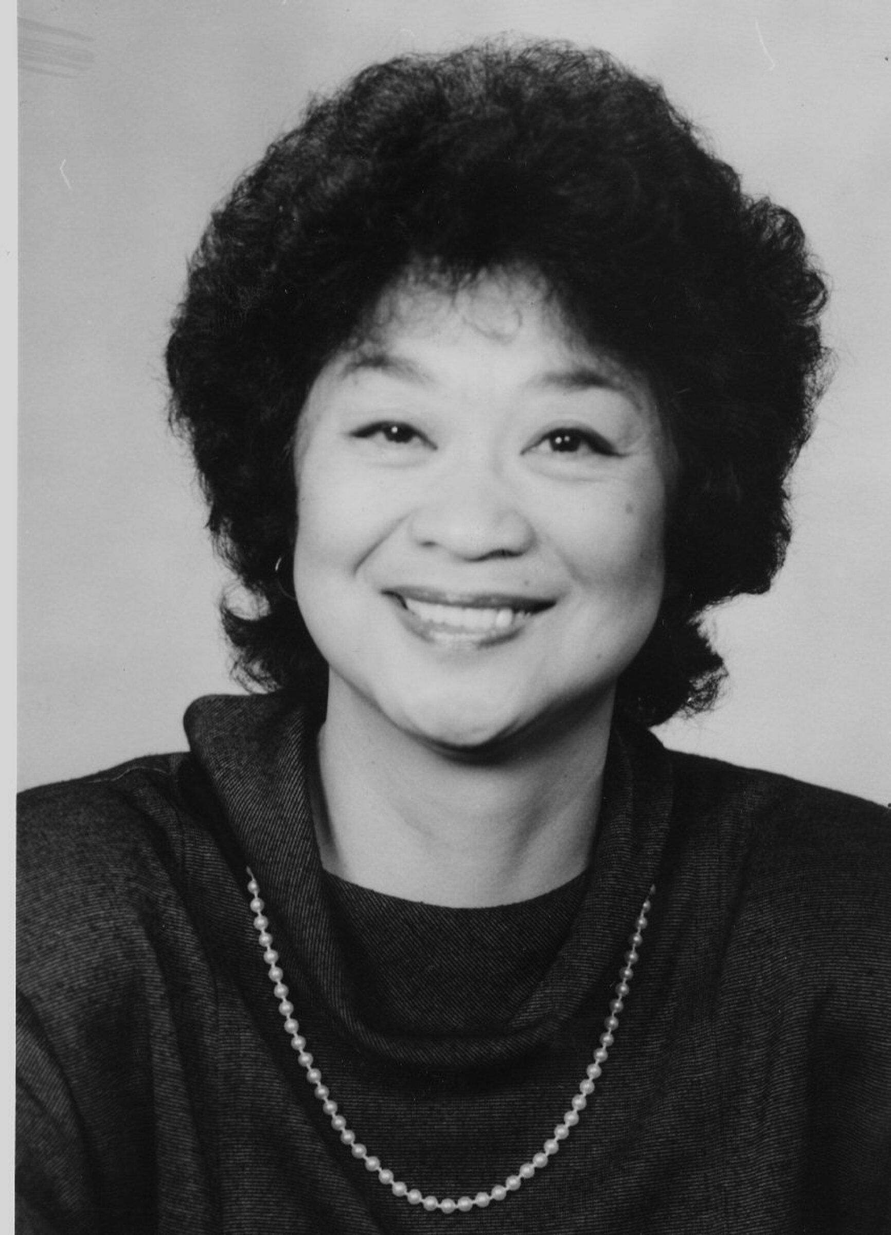 Undated photograph of Dolores Sibonga as a member of the Seattle City Council. (Seattle Times archives)