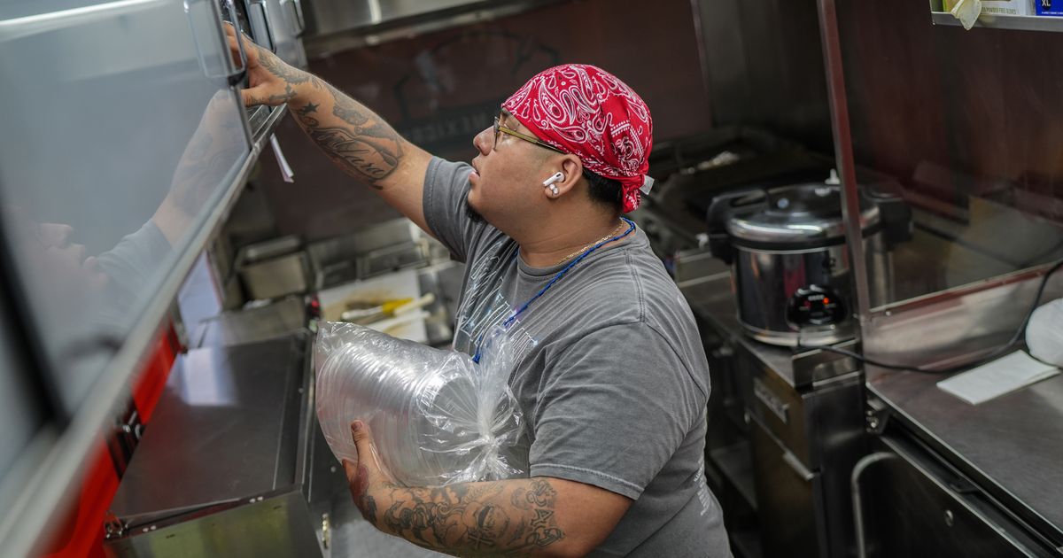 It’s too hot to cook. But food truck workers have no choice