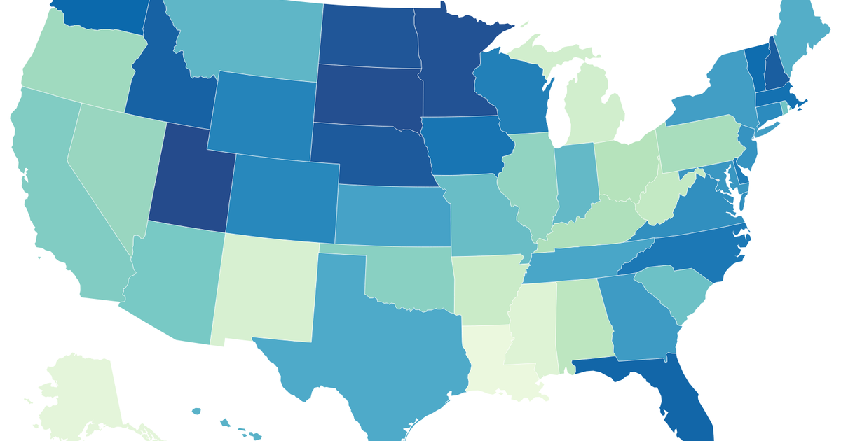 WA stops slide in ranking of best states, remains in Top 10 - image 2