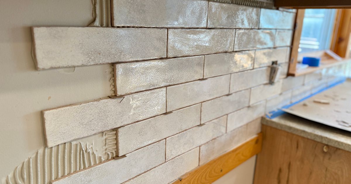 Tips for installing tile backsplashes