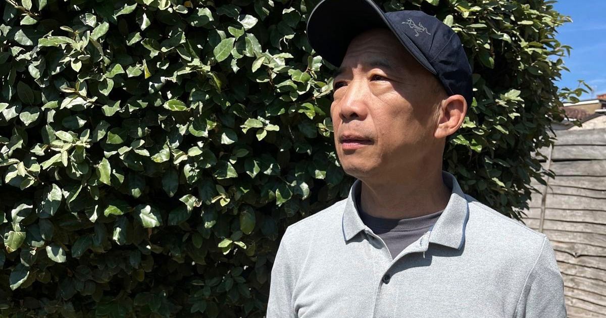 A Hong Kong democracy activist’s long-awaited London reunion may be cut short