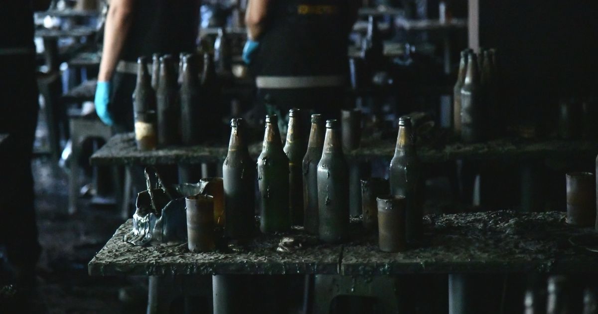 Photos show the aftermath of a Bangkok music bar fire
