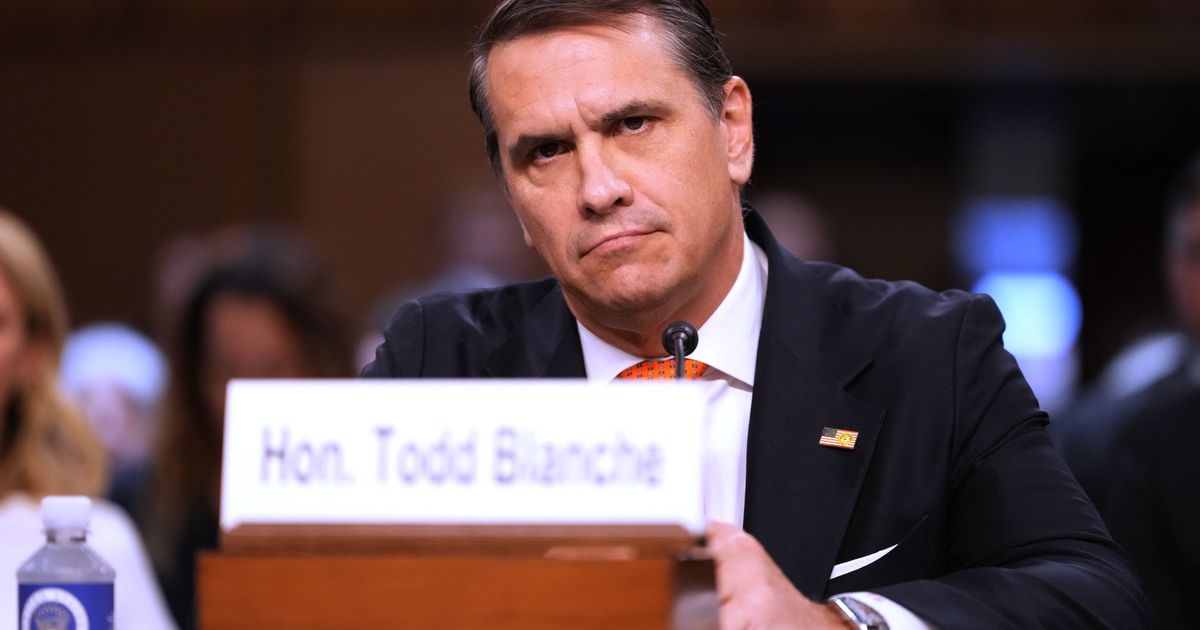 Todd Blanche rescinds Trump's 'anti-weaponization fund' ahead of nomination hearing - image 2