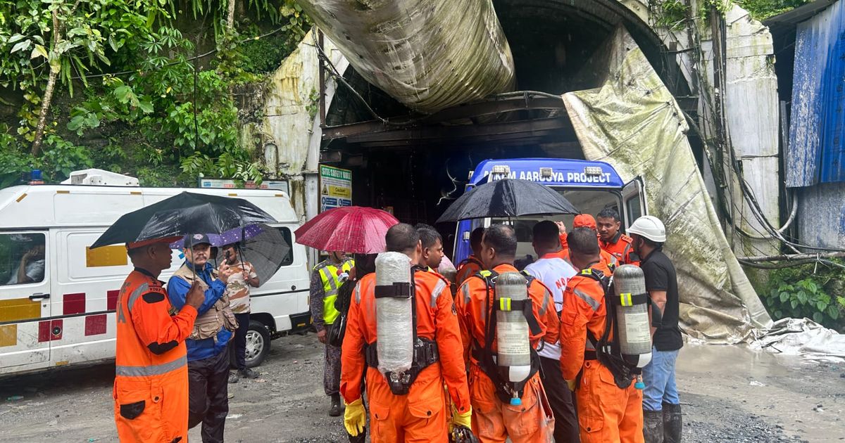 India tunnel collapse at a hydropower project kills 10 as 17 remain missing