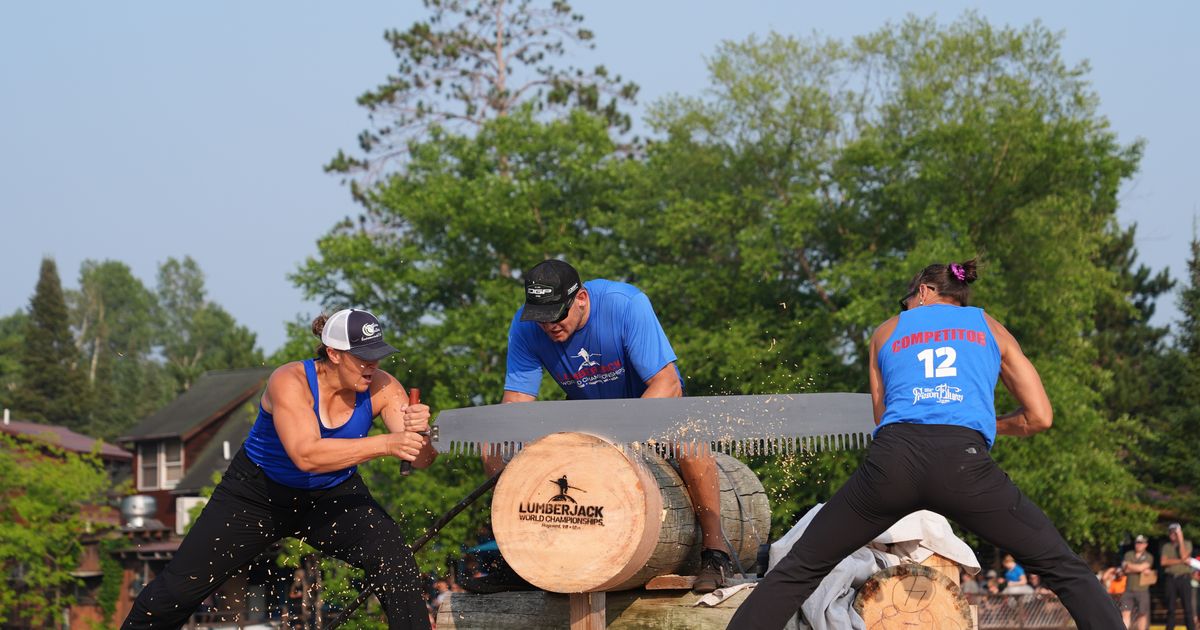 3 women’s world records set at the annual Lumberjack World Championships in Wisconsin