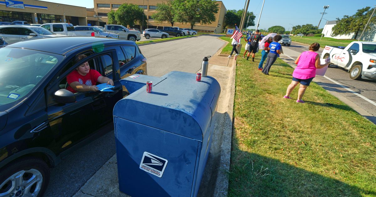 Court panel declines to block Trump’s mail ballot order, but its status for midterms remains unclear