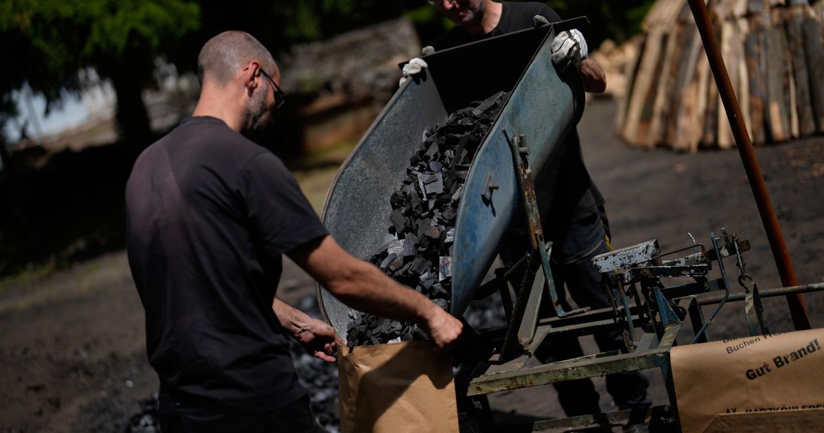 In a German forest, 2 brothers keep the ancient tradition of charcoal burning alive
