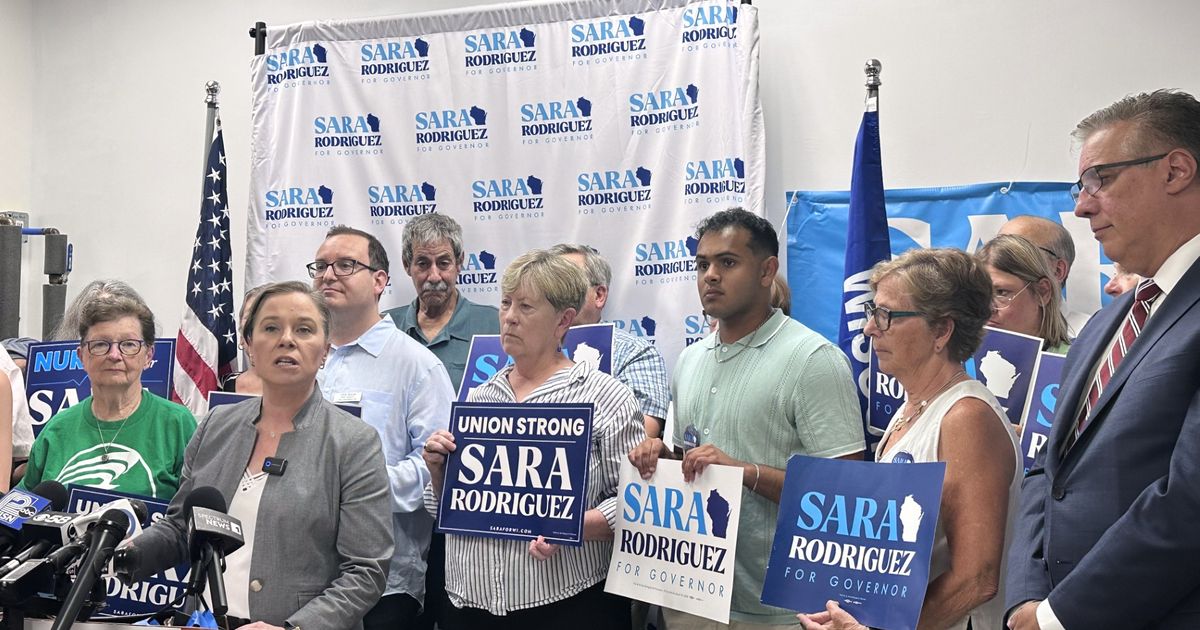 Wisconsin governor candidate says her campaign has far less money than she thought