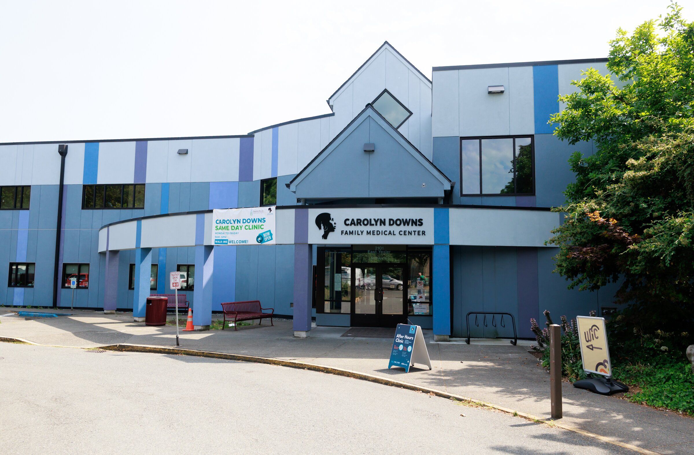 Carolyn Downs Community Health Family Medical Center in Seattle trains Providence Swedish family medicine residents for more than 15 years. Starting in 2029, the clinic in the Central District will no longer have its own staff. (Erika Schultz / The Seattle Times)
