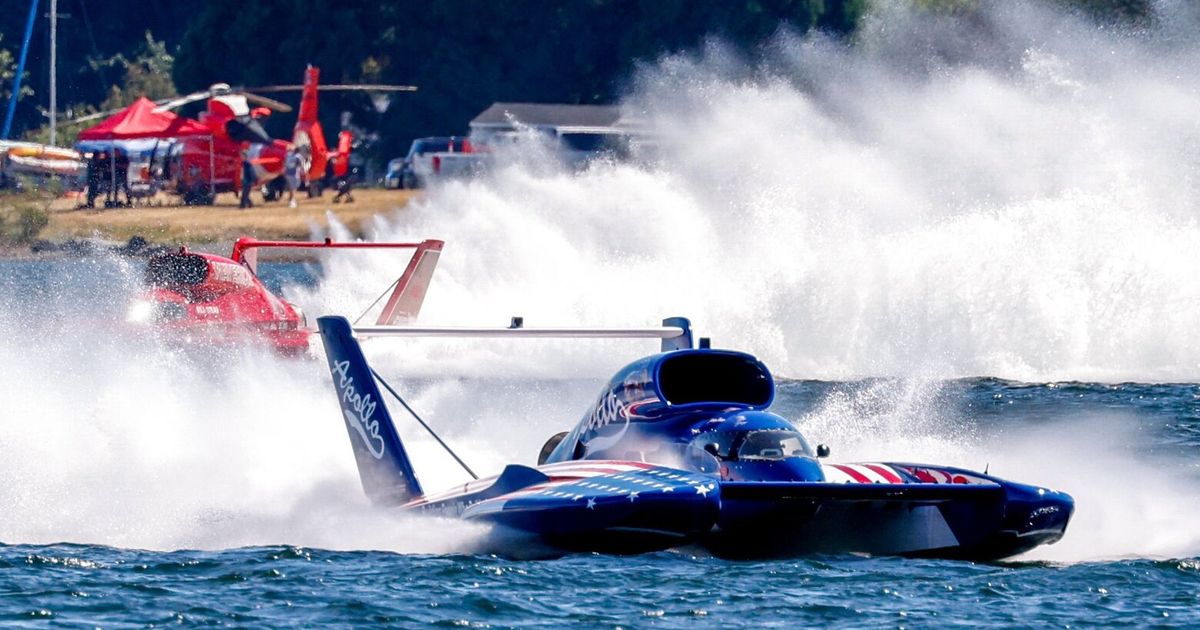 Unlimited hydroplane fans get first look at new race format at Seafair