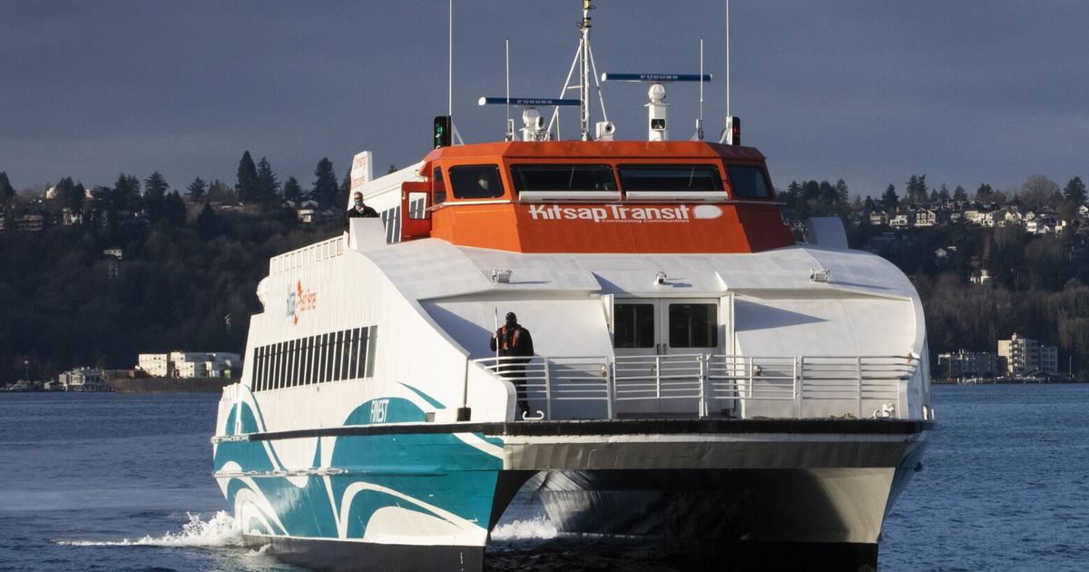 Kitsap-Seattle fast ferry racks up cancellations