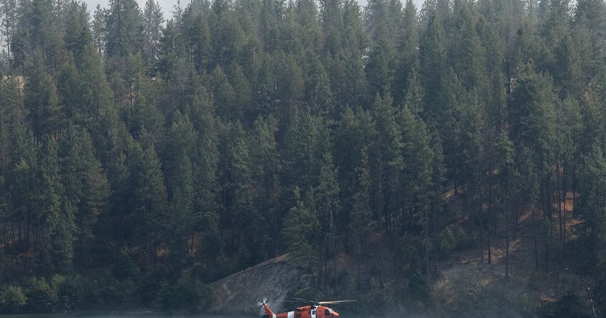 New fire sparks west of Spokane, prompting brief evacuation order