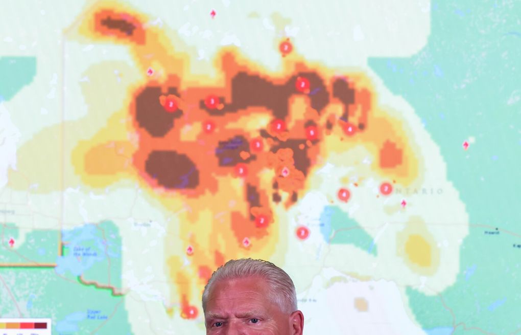 Climate change made Canada's forests much more likely to burn