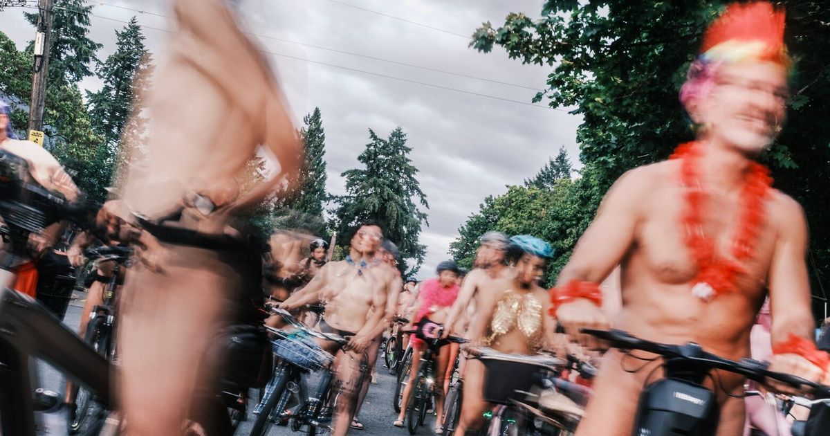 A Portland naked bicycle protest is also a party. Is that bad?