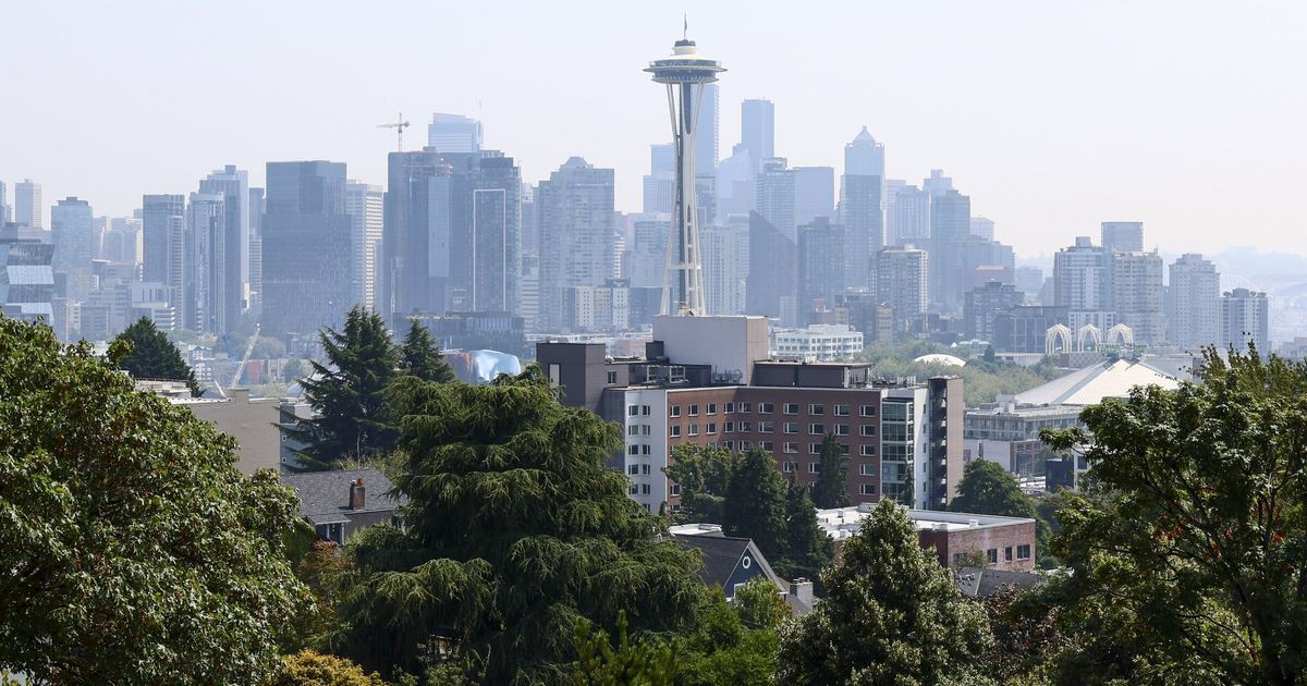 Seattle sees blue skies as wildfire smoke blows east. For how long?